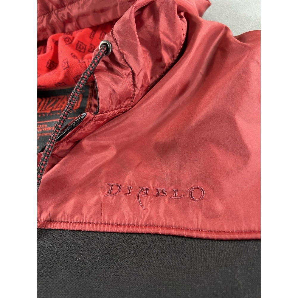 Blizzard Entertainment Diablo 2018 Video Game Sweatshirt Jacket Mens Size 2XL - Picture 5 of 10